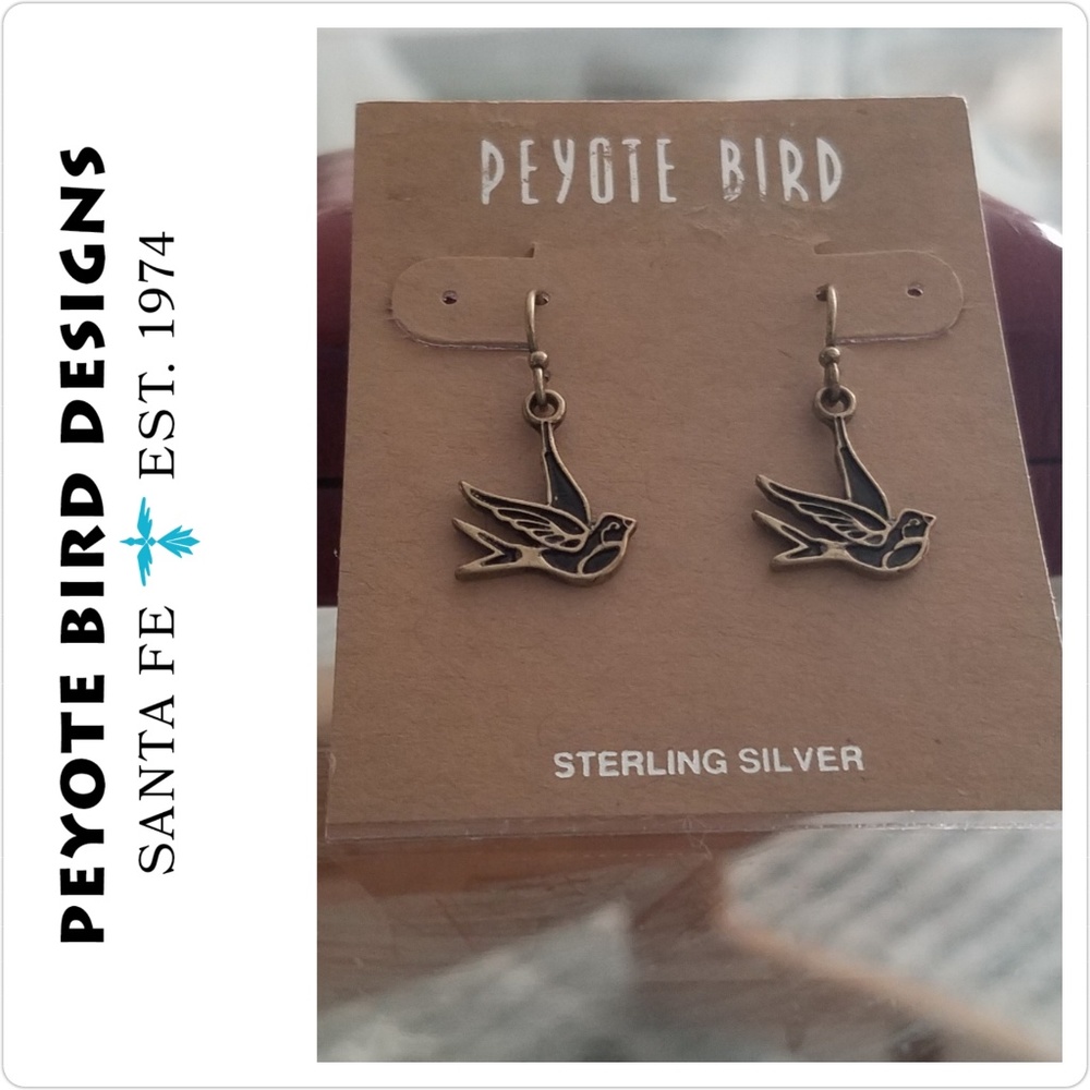 Peyote Bird Earings